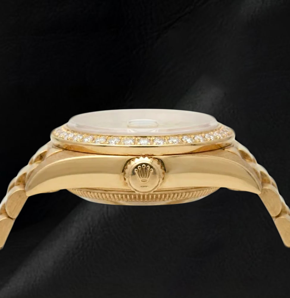 Rolex Datejust 26 mm 69178 Orologio in Oro Giallo 18 carati con Quadrante Jubilee Champagne e Numeri Romani