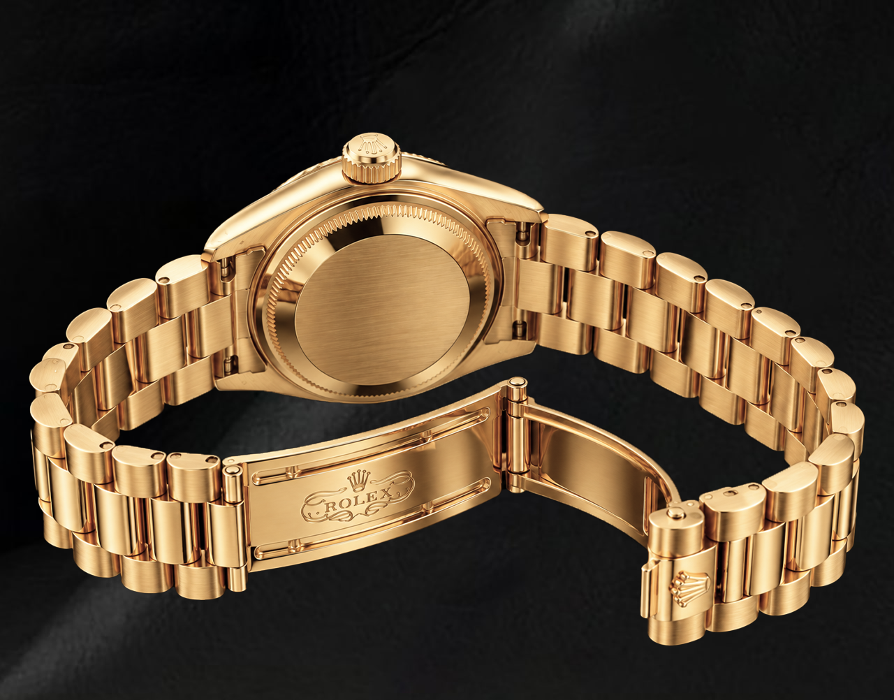 Rolex Datejust 26 mm 69178 Orologio in Oro Giallo 18 carati con Quadrante Rosso con Diamanti