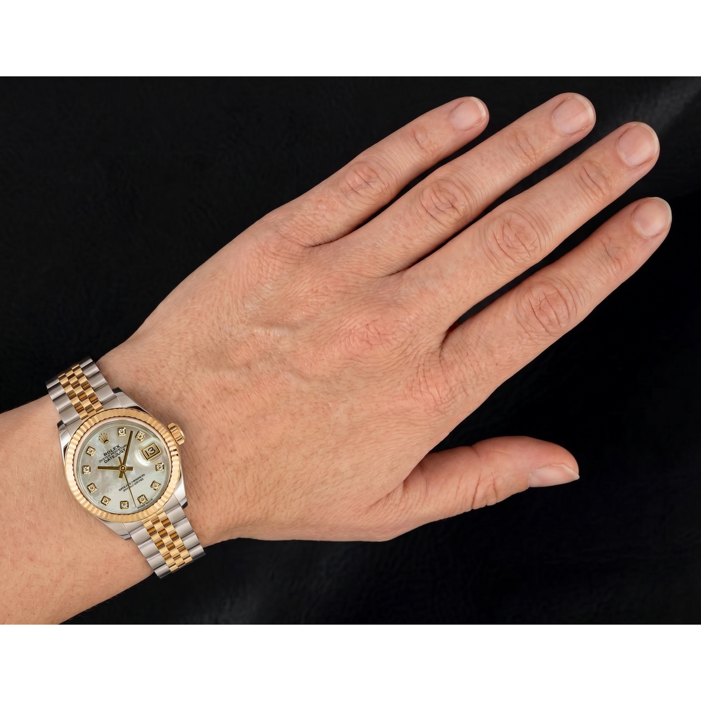 Rolex Datejust 279173 Quadrante in Madreperla con Diamanti Orologio da Donna 28 mm