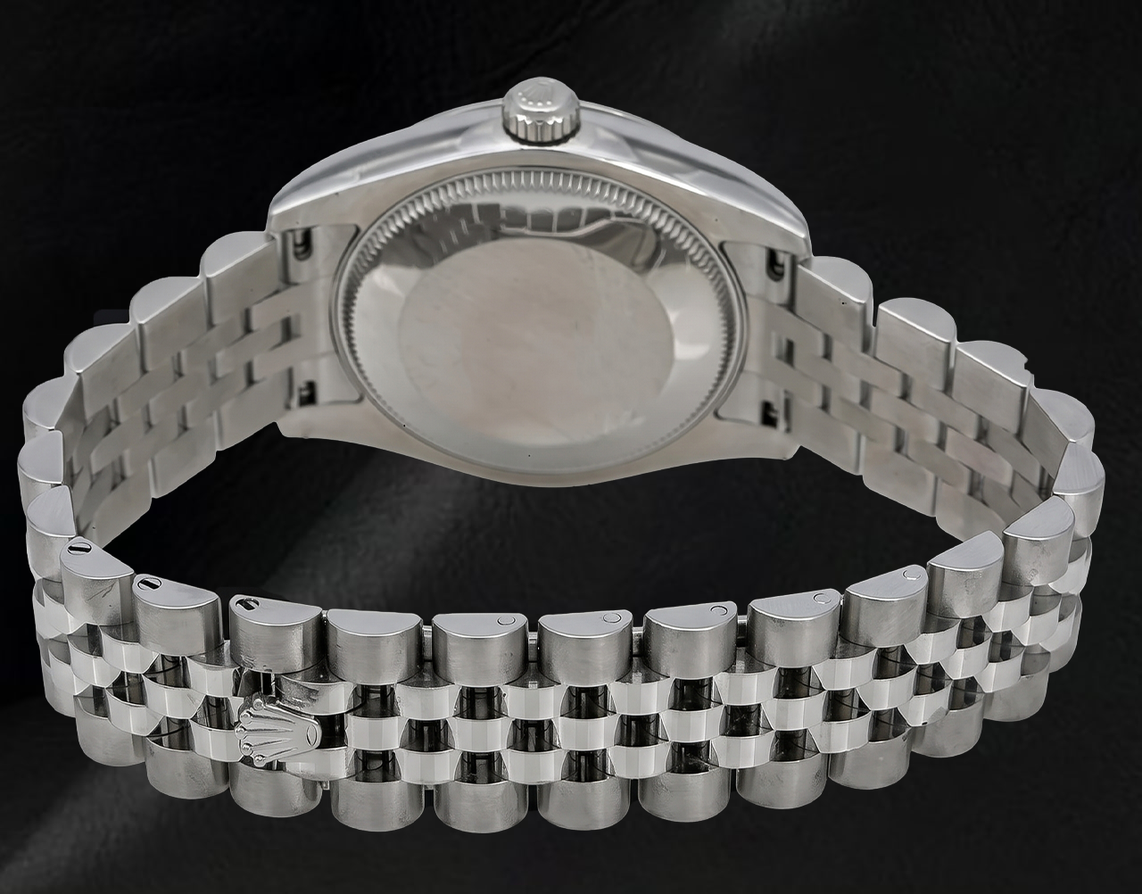 Rolex Datejust 31 mm 178240 Orologio in Acciaio Inossidabile con Quadrante Nero con Numeri Romani