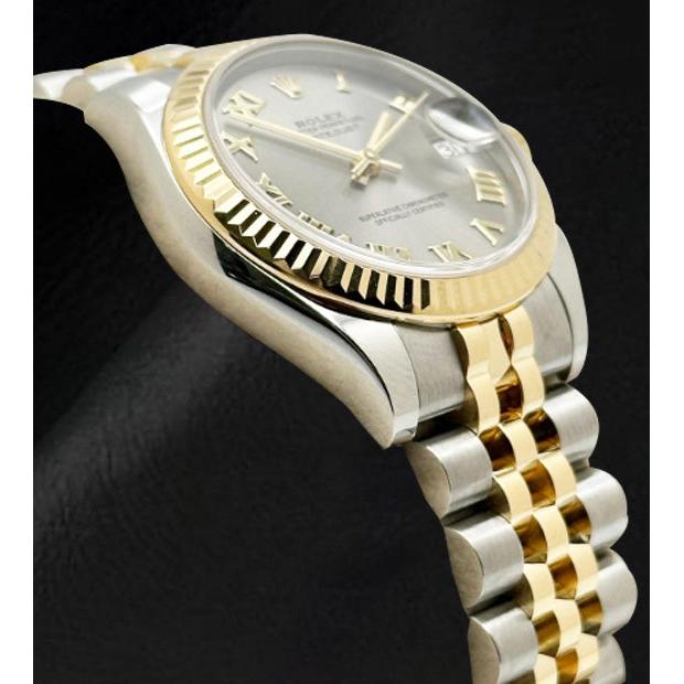 Rolex Two Tone con Gemma – vista angolare