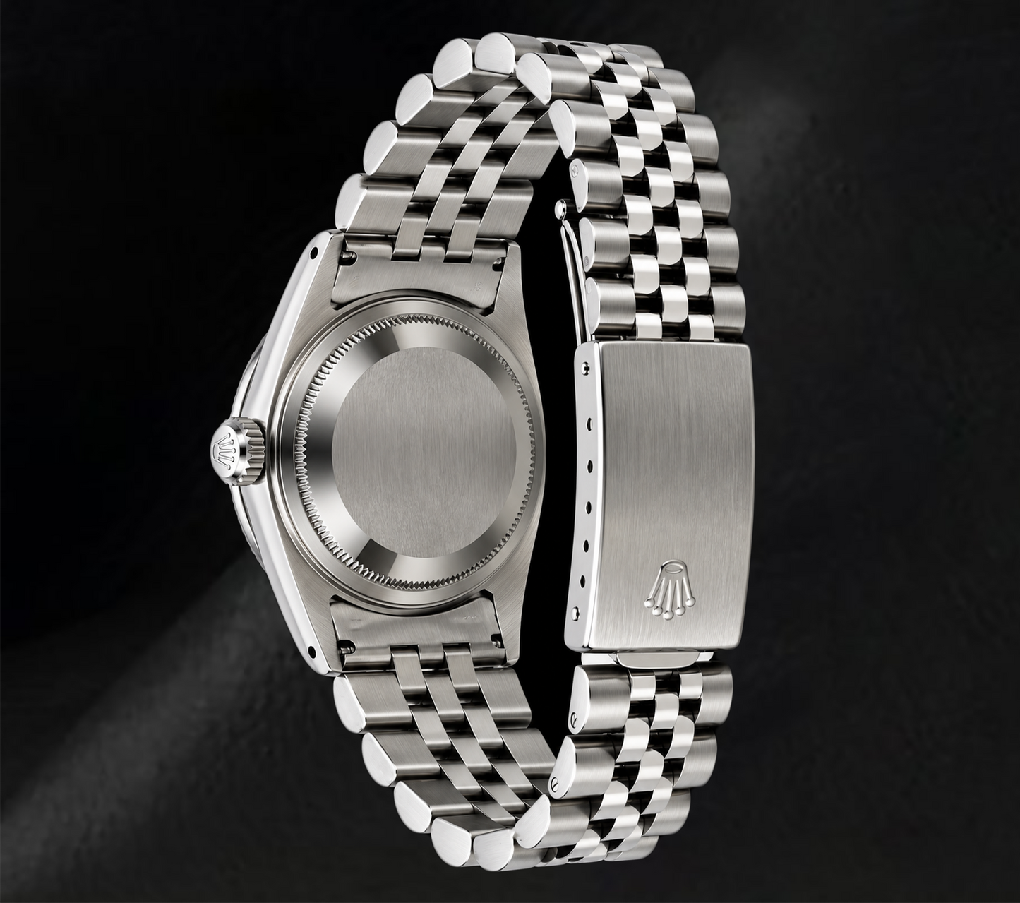 Rolex Datejust 36 mm 16200 Orologio in Acciaio Inossidabile Quadrante con Diamanti Blu Ghiaccio
