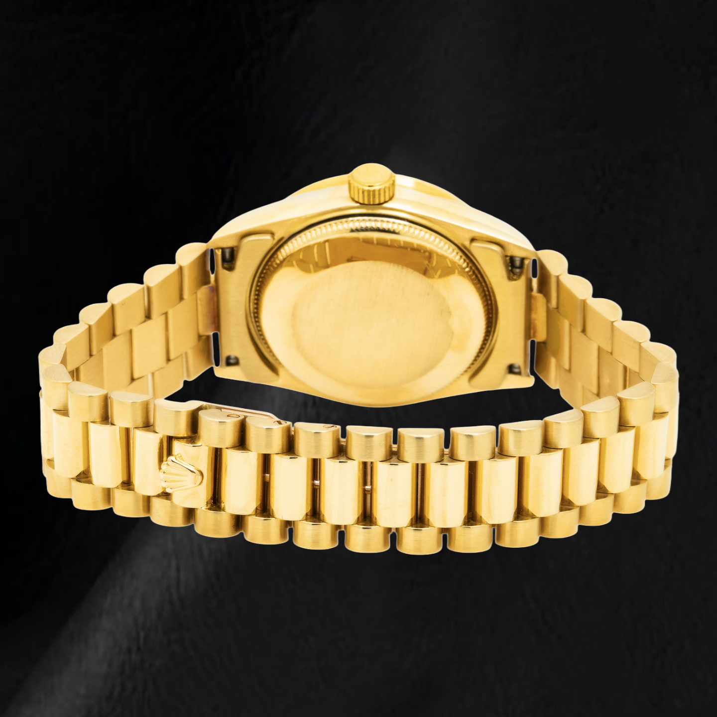 Orologio Rolex Datejust 68278 31 mm in Oro Giallo con Quadrante con Diamanti Champagne e Bracciale President