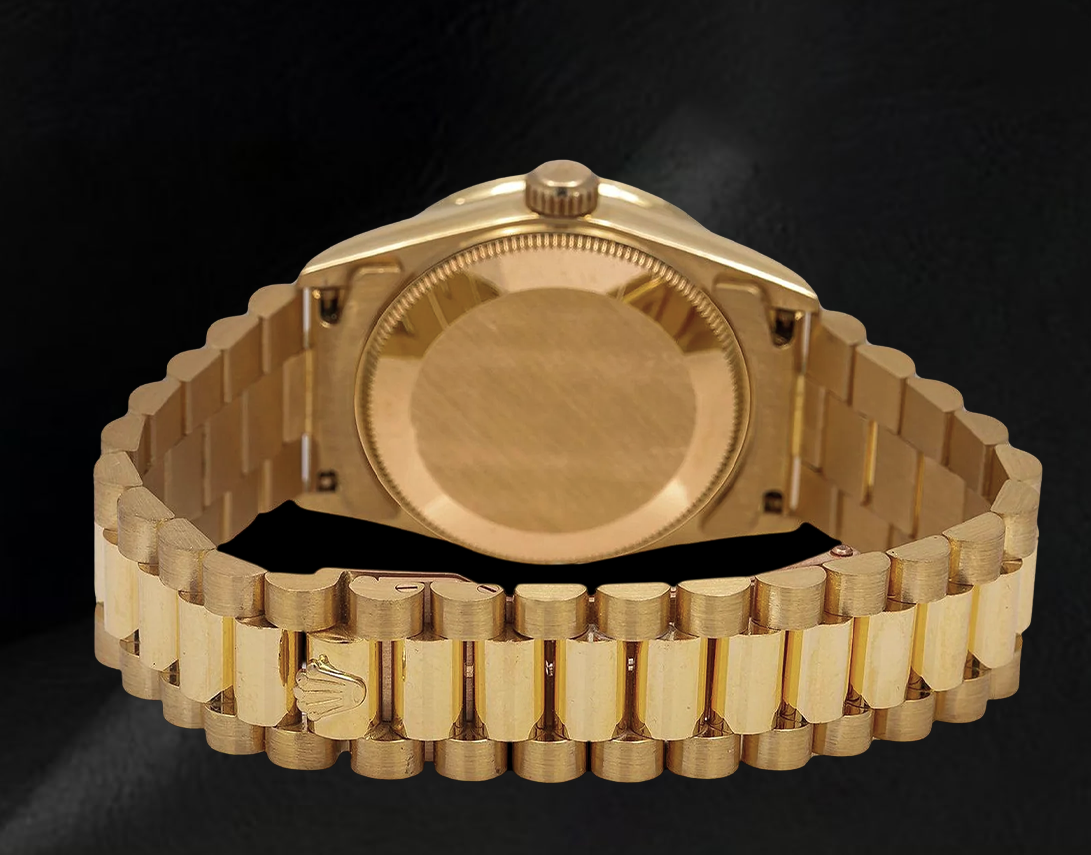 Rolex Datejust 68278 Orologio 31 mm in Oro Giallo 18 carati con Quadrante Pavé di Diamanti