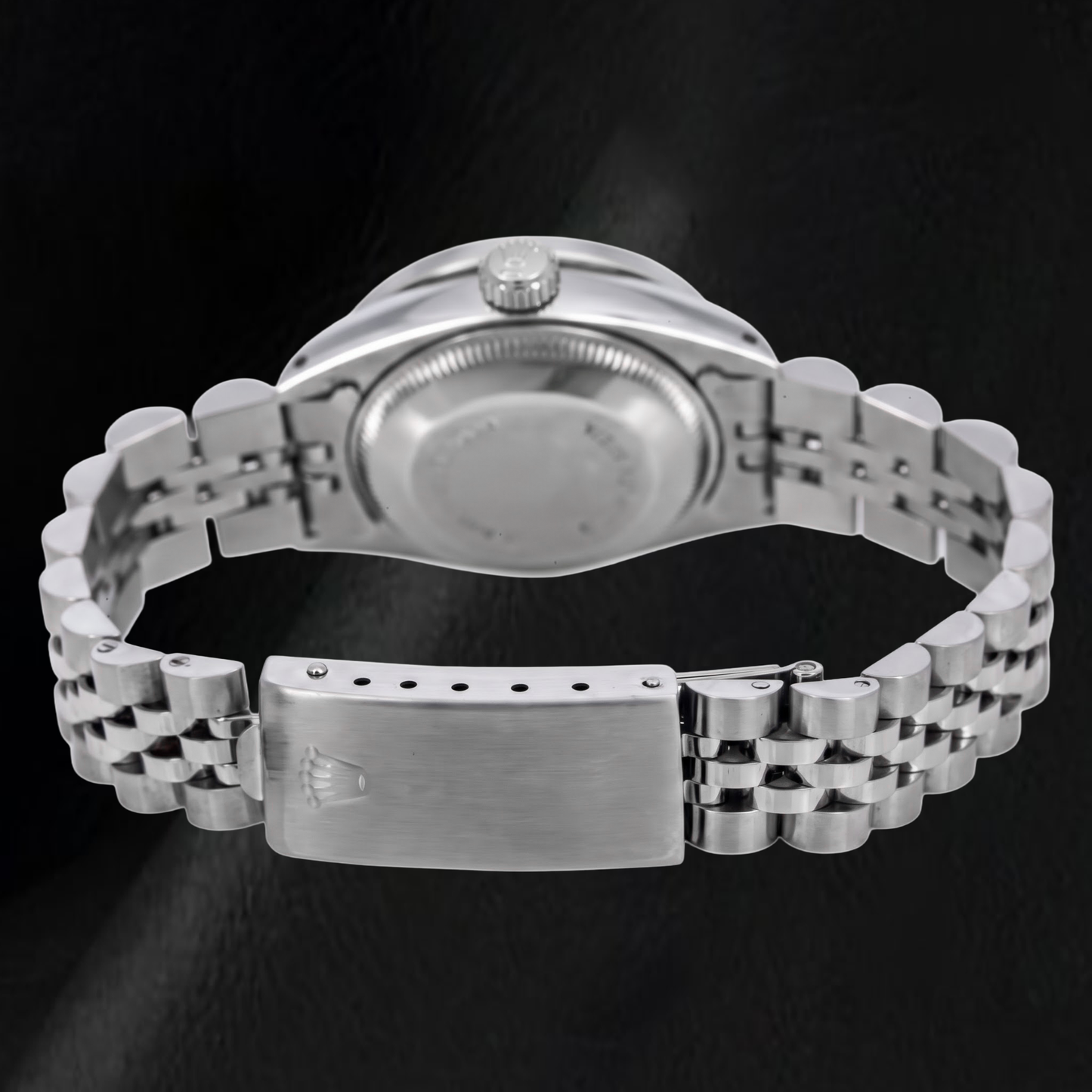 Orologio Rolex Datejust 6916 26 mm Quadrante con Diamanti in Madreperla Blu Acciaio Inossidabile Bracciale Jubilee