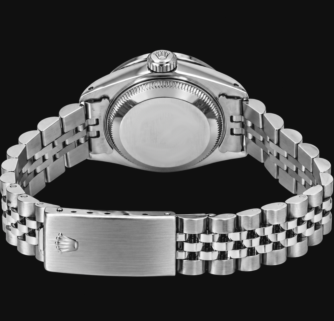 Rolex Datejust 6916 26 mm Orologio in Acciaio Inossidabile Quadrante con Diamanti in Madreperla Blu
