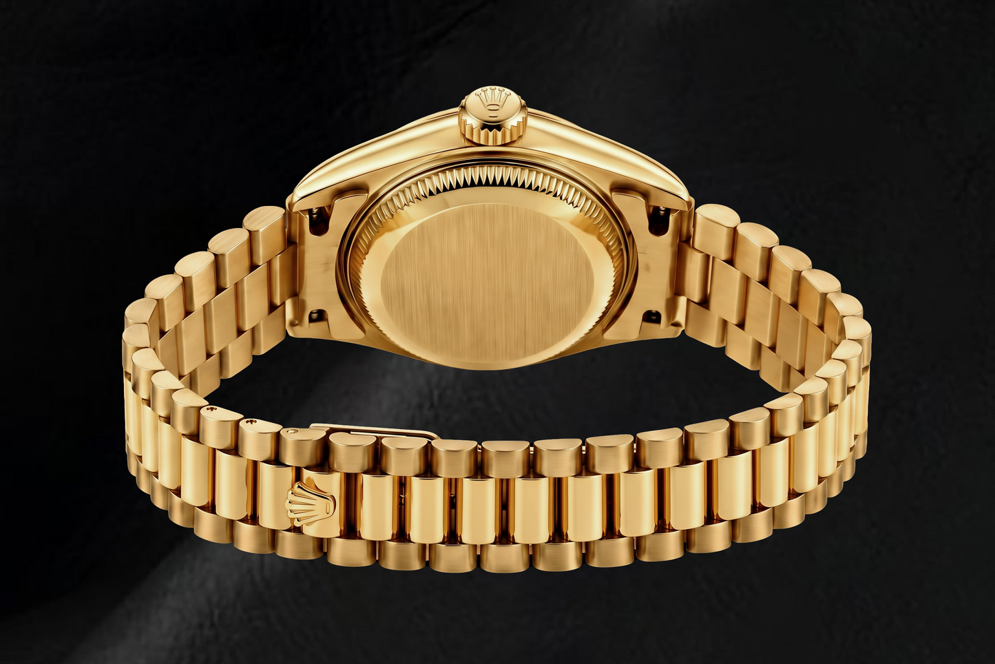 Rolex Datejust 69178 26 mm Orologio in Oro Giallo con Quadrante Verde con Diamanti