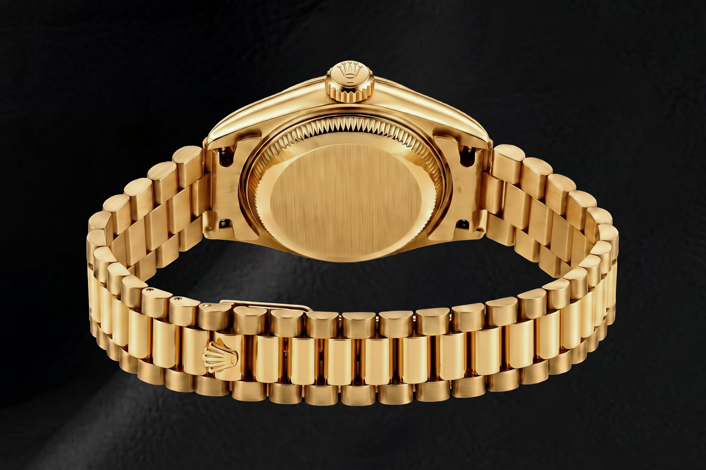 Rolex Datejust 69178 26 mm Orologio in Oro Giallo con Quadrante Floreale Rosa con Diamanti