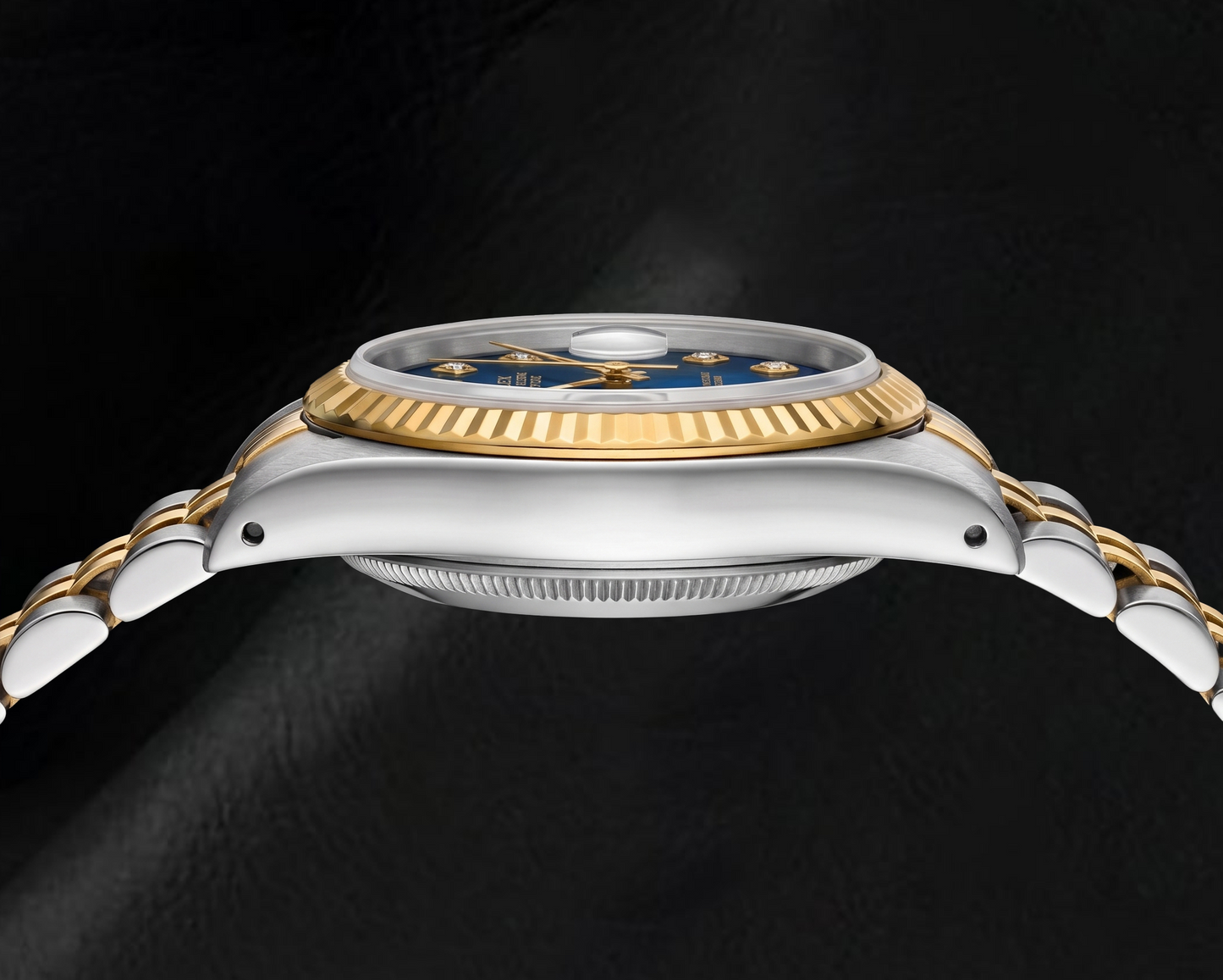 Rolex Datejust 6917 26 mm Orologio Bicolore Quadrante Blu con Diamanti