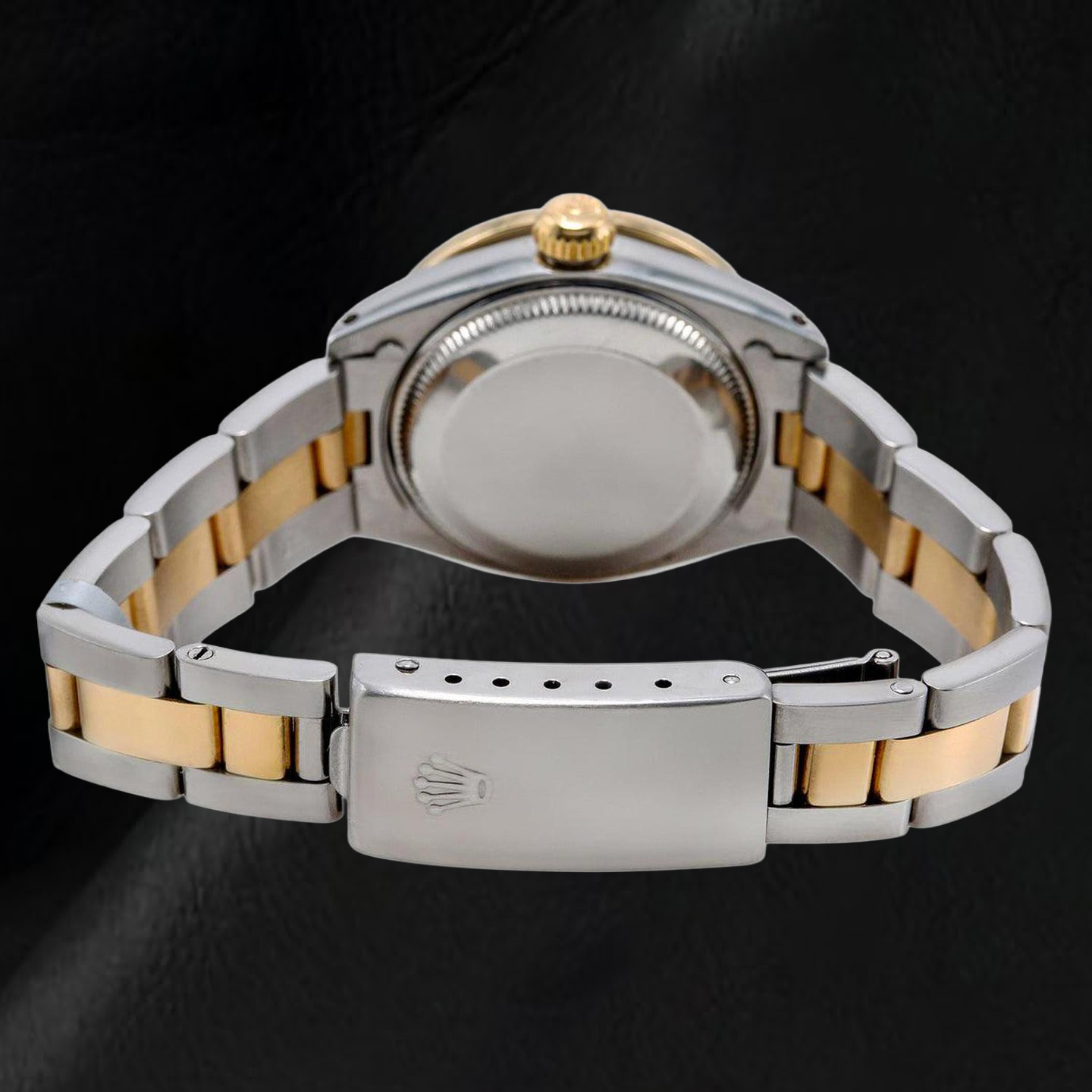 Orologio Rolex Datejust 6917 26 mm Quadrante Champagne con Diamanti Bicolore Bracciale Oyster