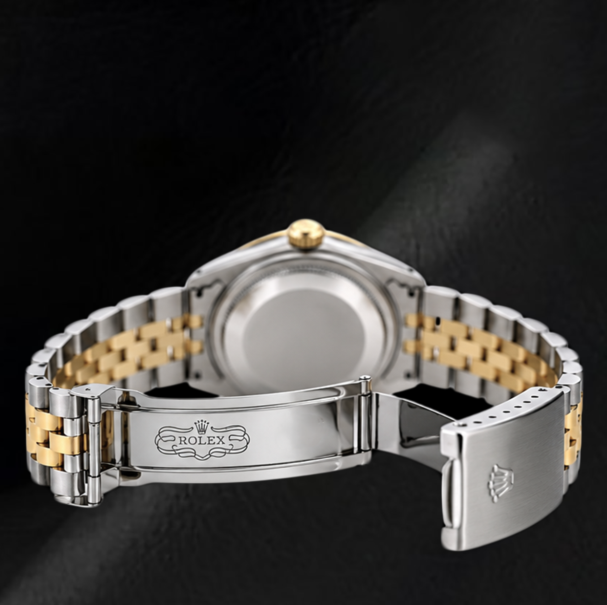 Rolex Datejust 6917 Orologio Bicolore 26mm Quadrante Blu con Diamanti