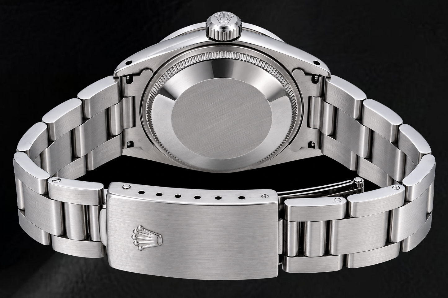 Rolex Datejust 78240 31mm Orologio in Acciaio Inossidabile con Quadrante Nero con Diamanti