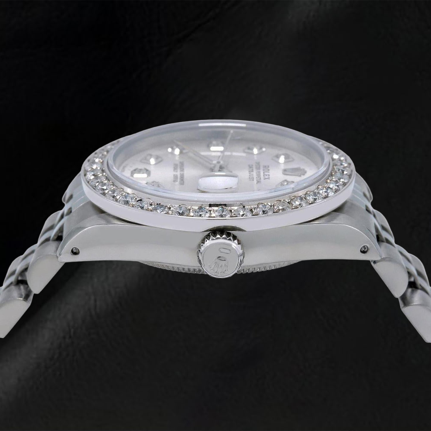 Orologio Rolex Datejust 78274 31mm Quadrante Argento con Diamanti Acciaio Inossidabile Bracciale Jubilee