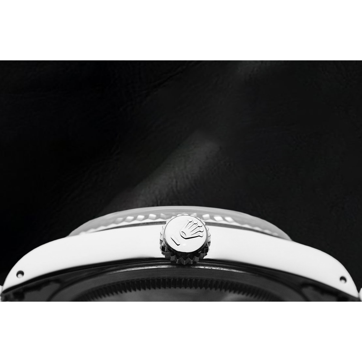 Orologio Rolex Datejust con Quadrante con Diamanti Nero e Bracciale Oyster in Acciaio Inossidabile