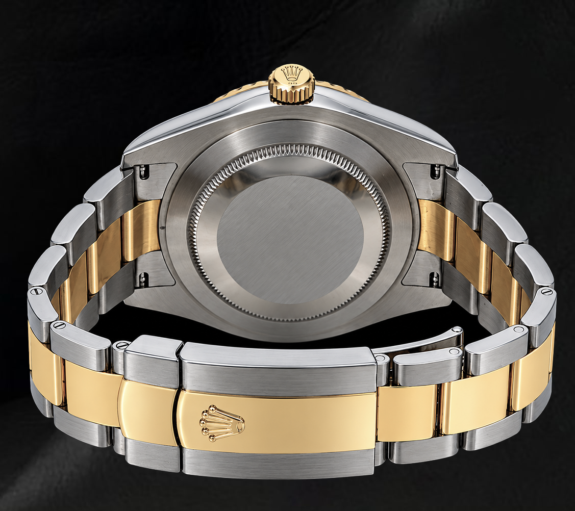Rolex Datejust II 41 mm 116333 Orologio Bicolore Quadrante con Diamanti e Numeri Romani Verdi