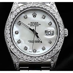 Rolex Datejust Orologio da uomo con quadrante madreperla in acciaio inossidabile Datejust Ii