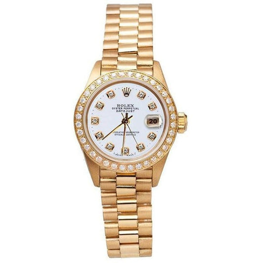 Rolex Datejust Orologio stile presidenziale lunetta