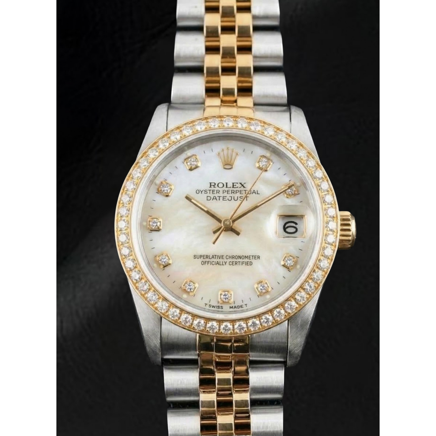 Realizzato a mano Brillante Rolex 0,20 carati – vista principale