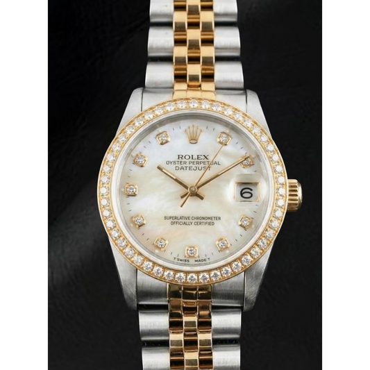 Realizzato a mano Brillante Rolex 0,20 carati – vista principale