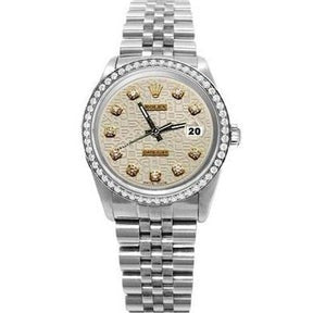 Rolex Datejust, bellissimo orologio giubilare da uomo in acciaio inossidabile 