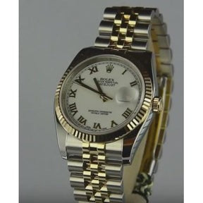 Rolex Datejust bracciale jubilee di medie dimensioni 