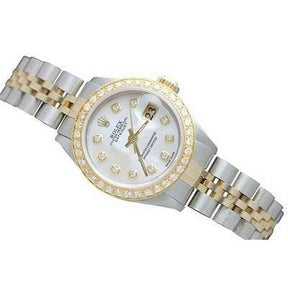 Rolex Datejust madreperla bianco quadrante 
