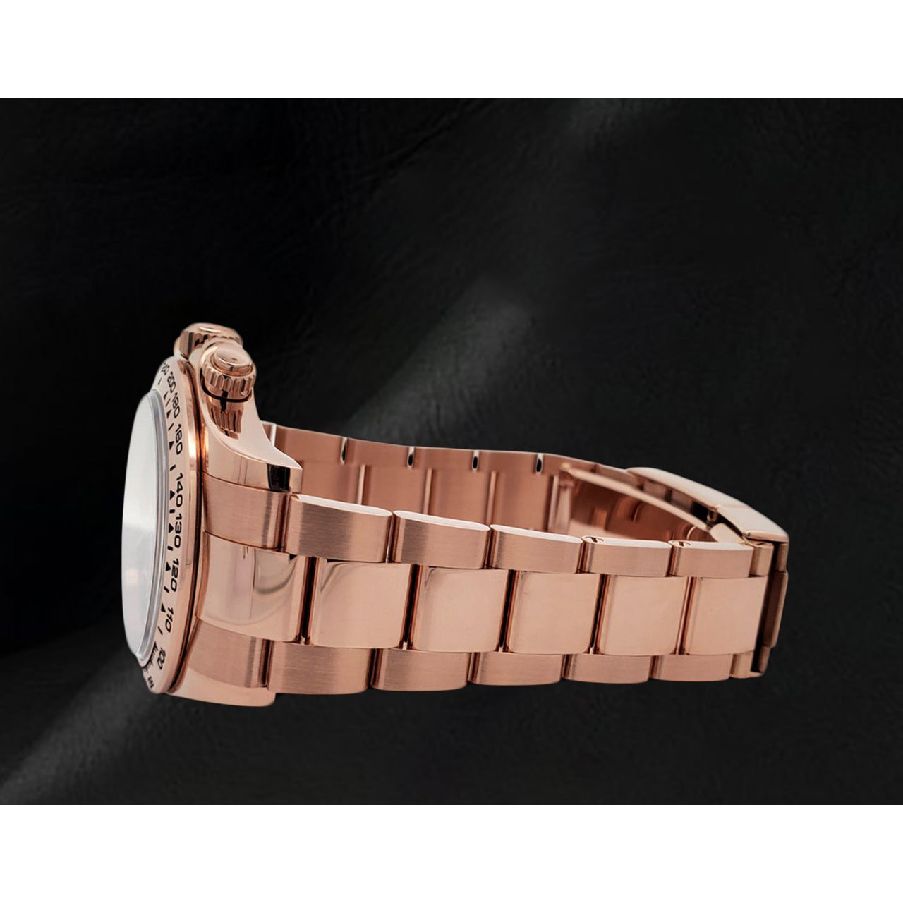 Orologio Rolex Daytona Cosmograph in Oro Rosa 18K con Quadrante Marrone Caffè e Numeri Arabi