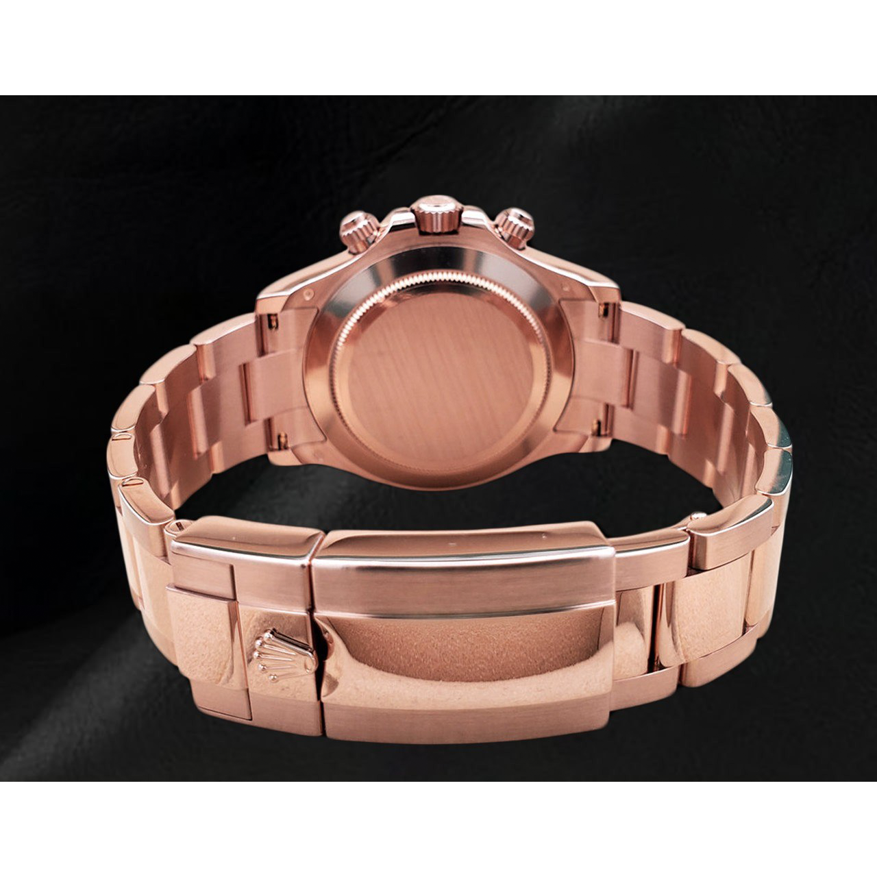Orologio Rolex Daytona Cosmograph in Oro Rosa 18K con Quadrante Marrone Caffè e Numeri Arabi