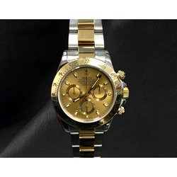 Orologio Rolex Daytona Cosmograph Bicolore Quadrante Champagne