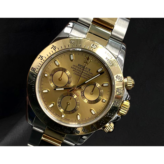 Orologio Rolex Daytona Cosmograph Bicolore Quadrante Champagne