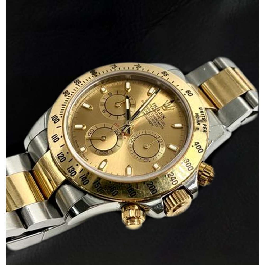 Orologio Rolex Daytona Cosmograph Bicolore Quadrante Champagne