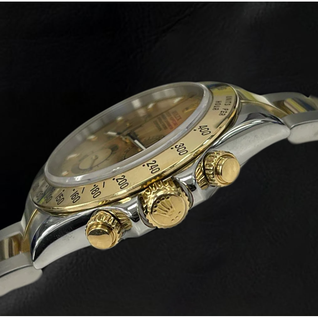 Orologio Rolex Daytona Cosmograph Bicolore Quadrante Champagne