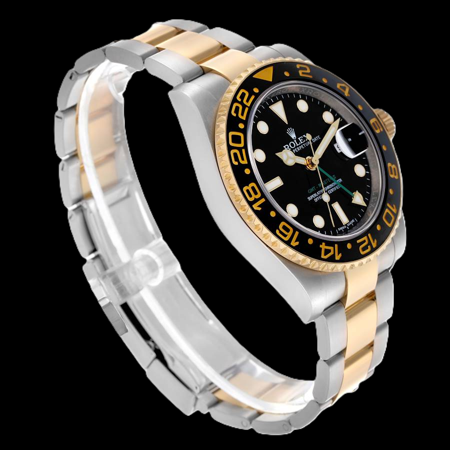 Rolex GMT-Master II 116713 Orologio 40 mm Bicolore Quadrante Nero Luminescente