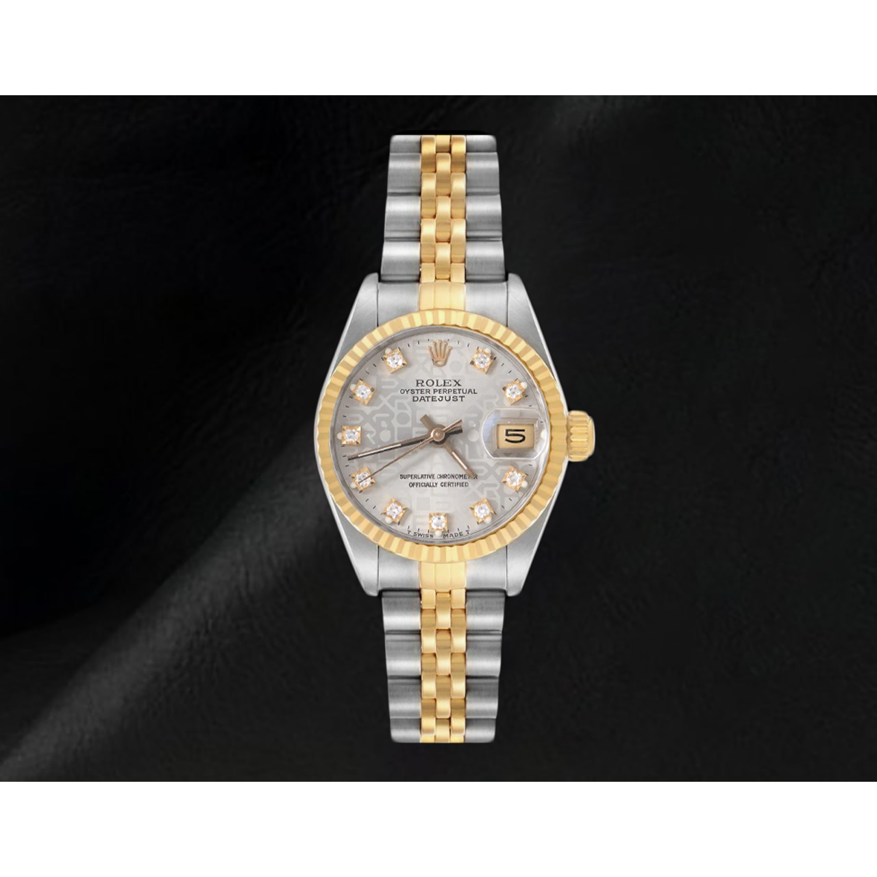 Orologio Rolex Datejust da Donna 26 mm Anno 2002 Quadrante con Diamanti Bicolore