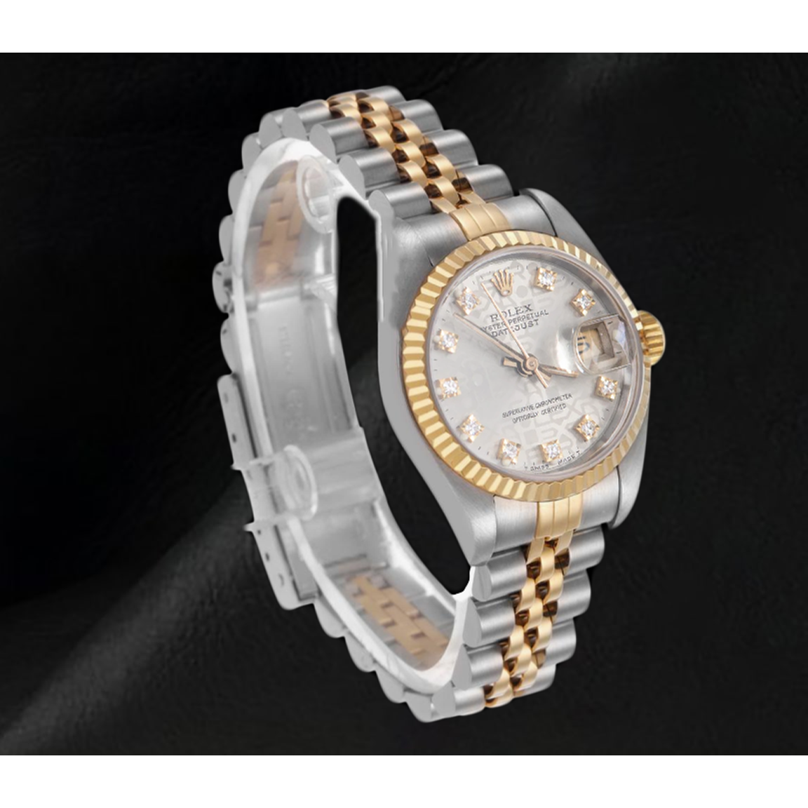 Orologio Rolex Datejust da Donna 26 mm Anno 2002 Quadrante con Diamanti Bicolore
