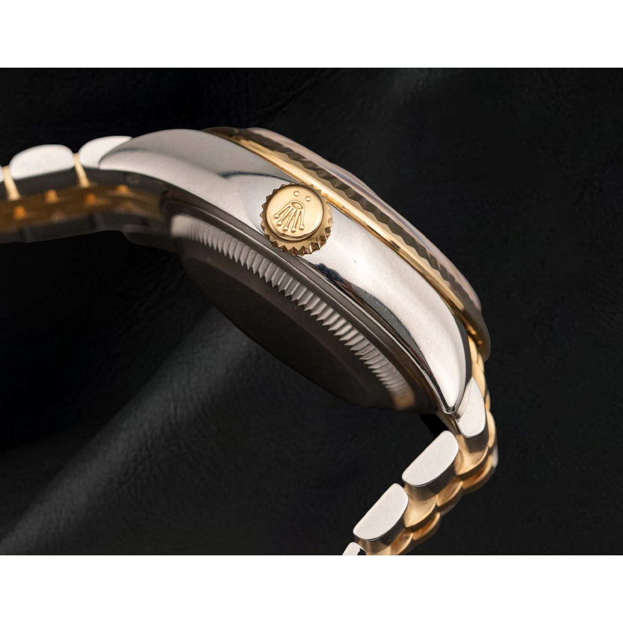 Orologio Rolex Lady-Datejust 279173 con Lunetta Zigrinata Bicolore Jubilee 28 mm
