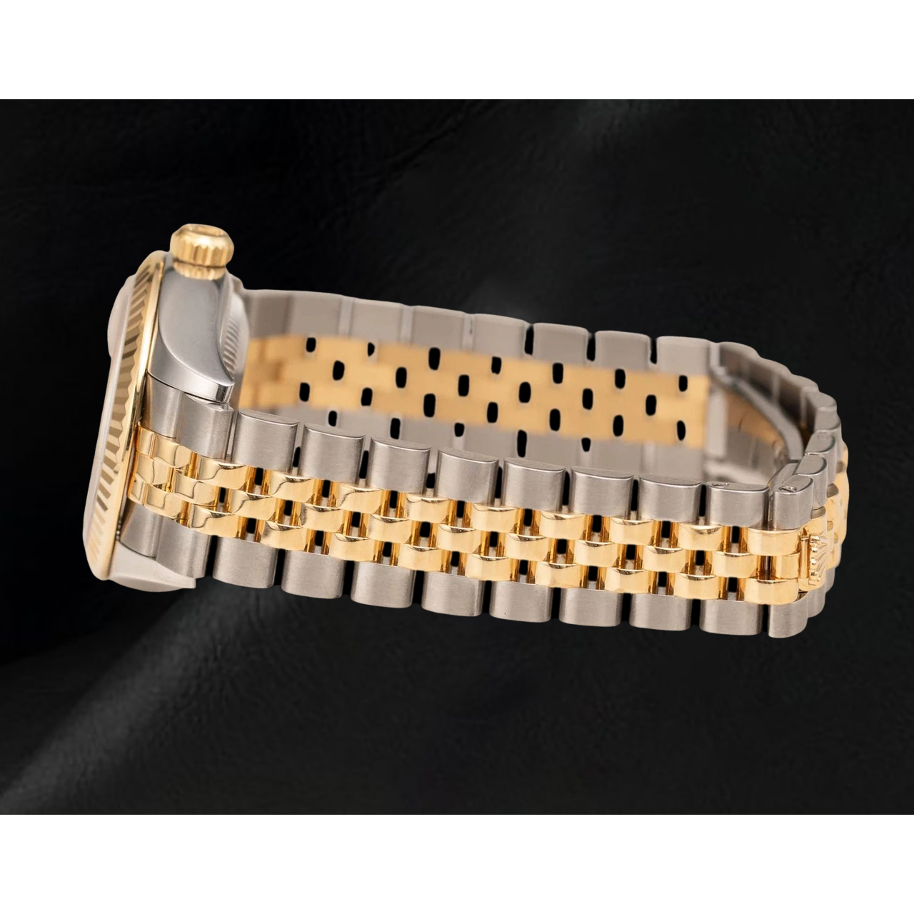 Orologio Rolex Lady-Datejust 279173 con Lunetta Zigrinata Bicolore Jubilee 28 mm