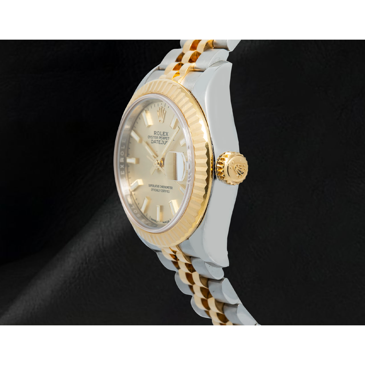 Rolex Lady-Datejust 28 mm 279173 Quadrante Champagne Luminescente