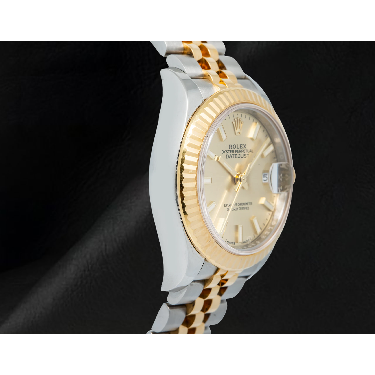 Rolex Lady-Datejust 28 mm 279173 Quadrante Champagne Luminescente