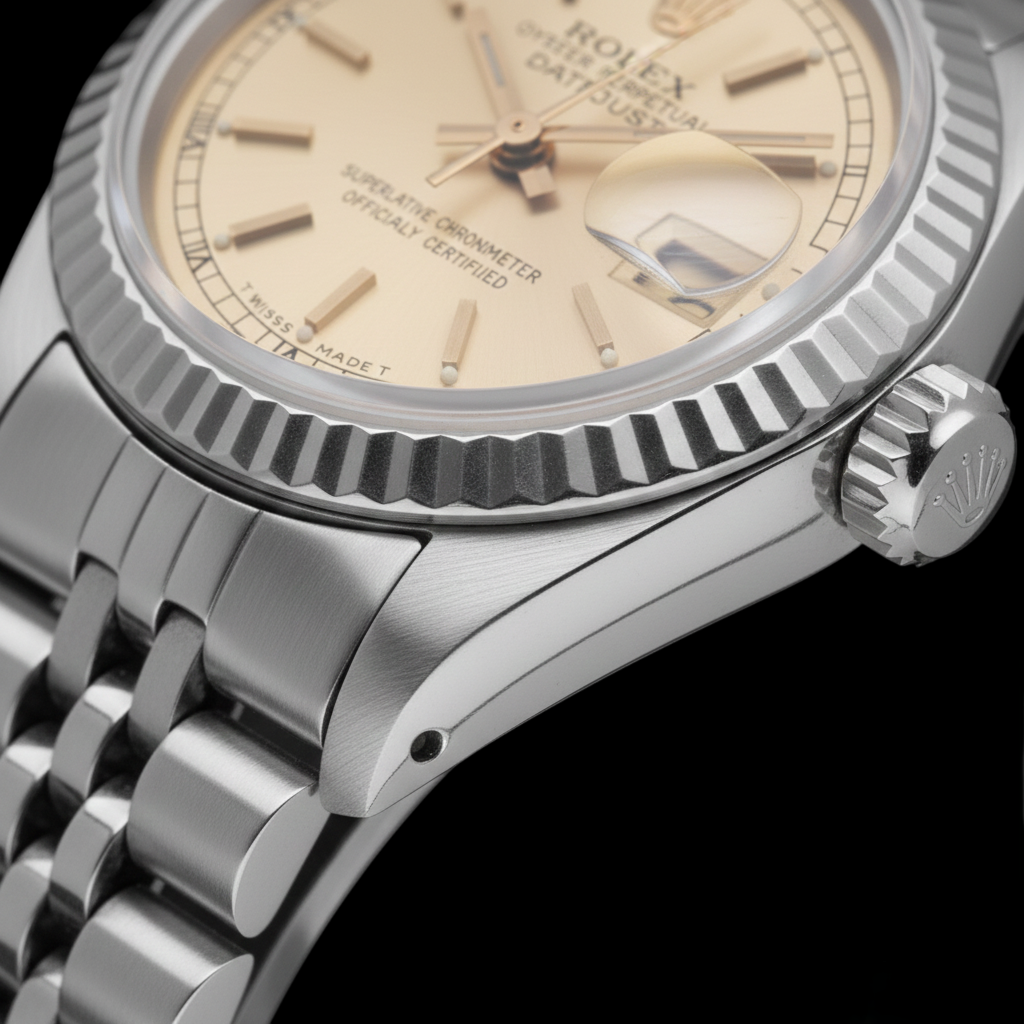 Gemma Rolex carati Stainless Steel – vista angolare