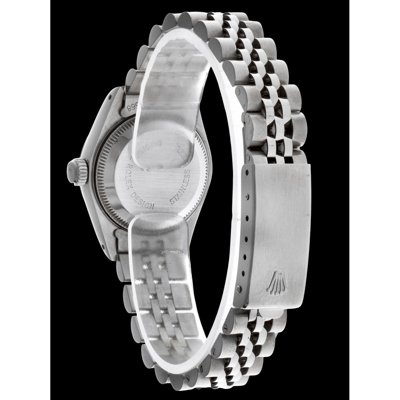 Elegante Rolex carati – vista laterale