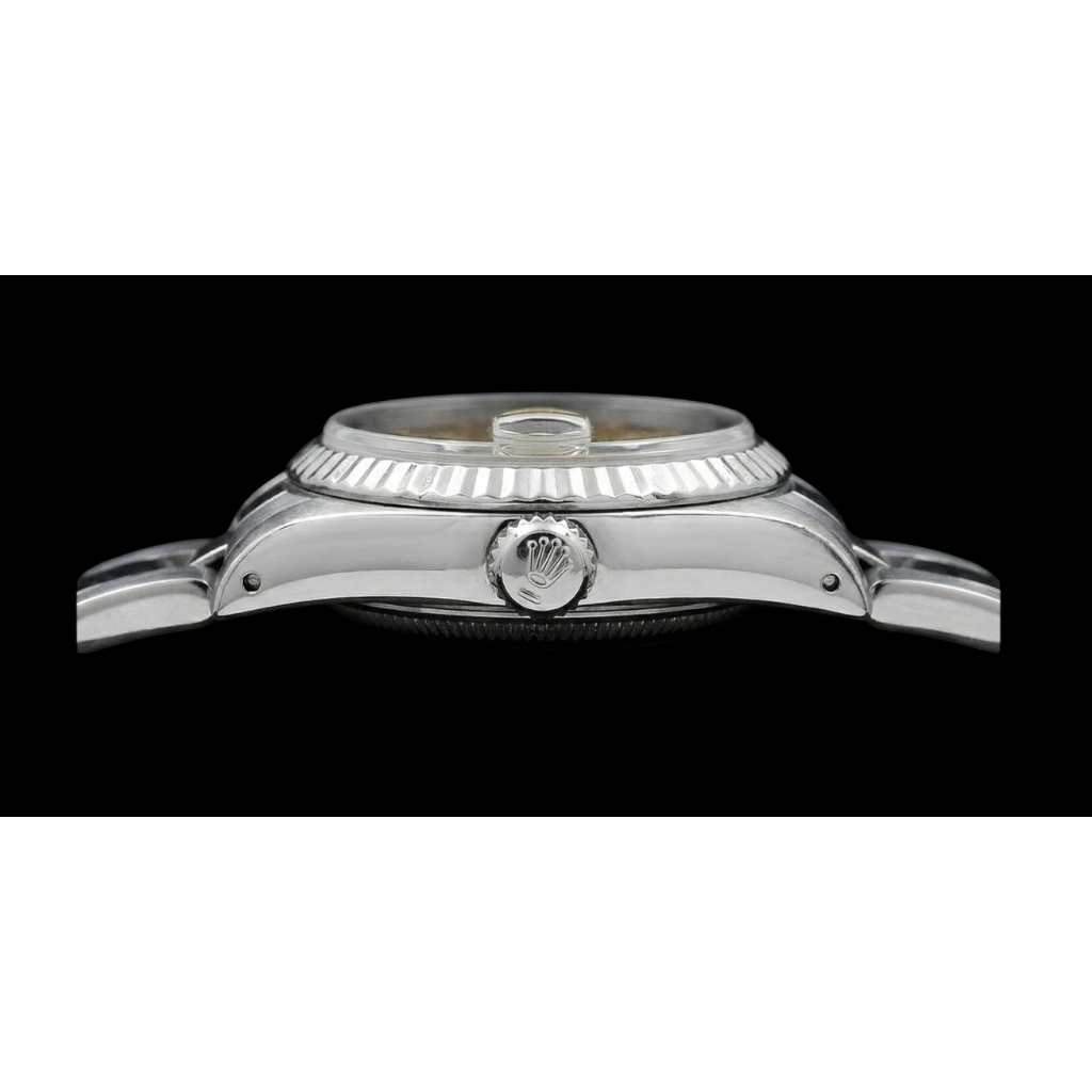 Radioso Rolex carati – vista frontale