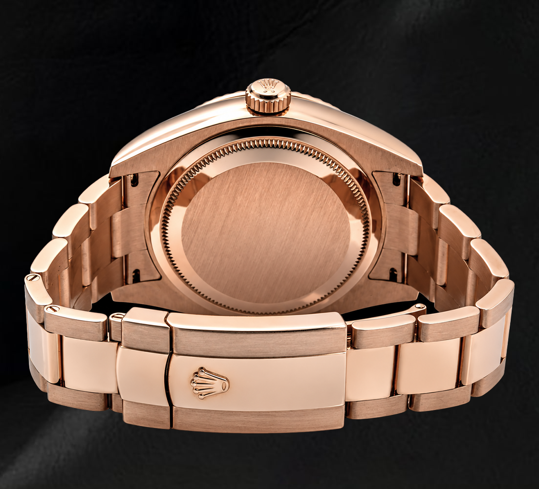 Orologio Rolex Sky-Dweller 326935 42 mm in Oro Rosa con Quadrante Cioccolato e Numeri Arabi