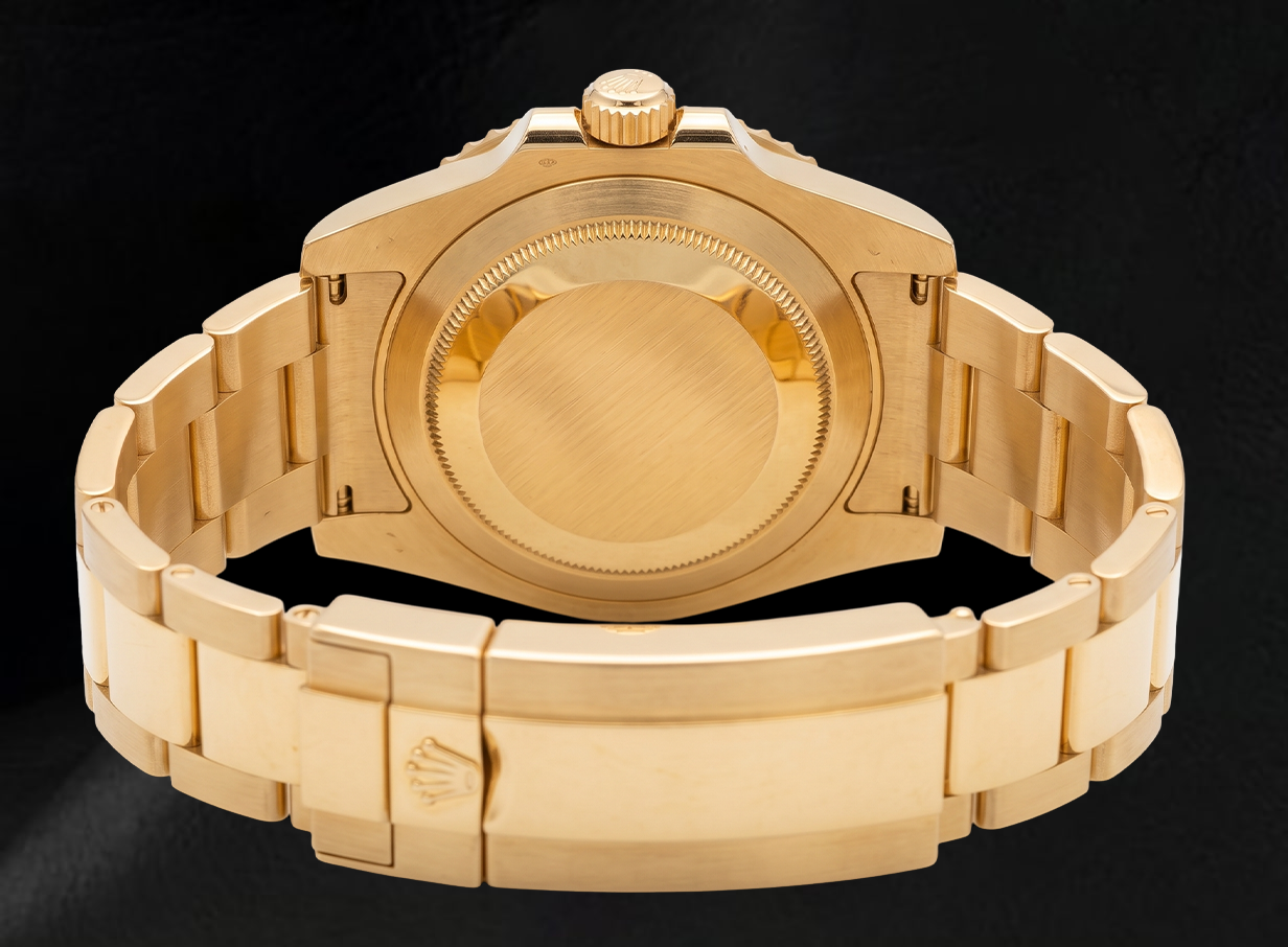 Rolex Submariner Date 40 mm 116618LB Orologio in Oro Giallo con Quadrante Blu