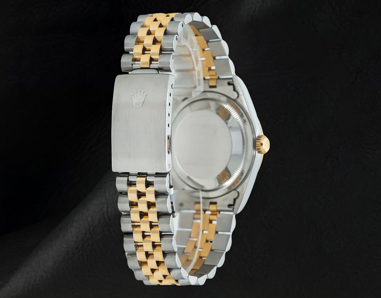 Rolex Datejust 36 mm 16013 Orologio Bicolore Lunetta Zigrinata Quadrante Turchese con Diamanti