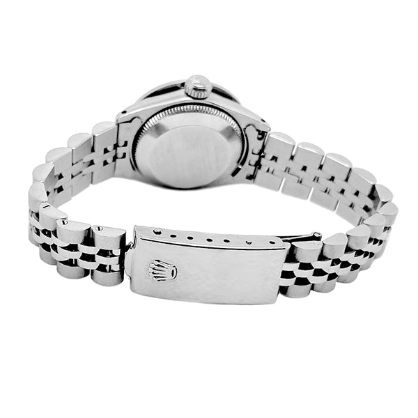 Rolex diamante quadrante lunetta giubileo acciaio inossidabile bracciale Datejust orologio da donna