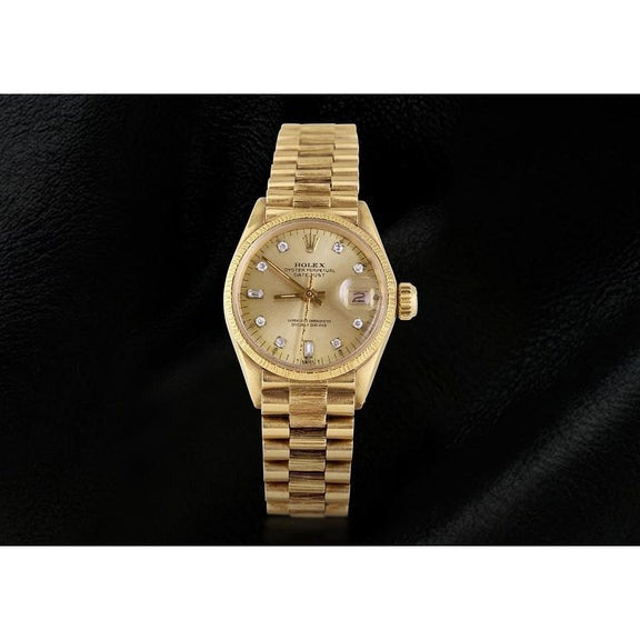 Rolex presidentessa  orologio da donna in oro giallo