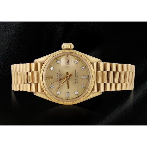 Rolex presidentessa  orologio da donna in oro giallo