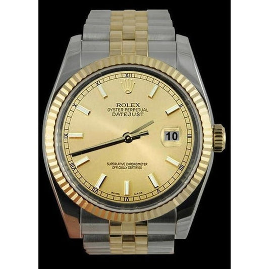 Rolex quadrante a bastoncino Datejust Orologio
