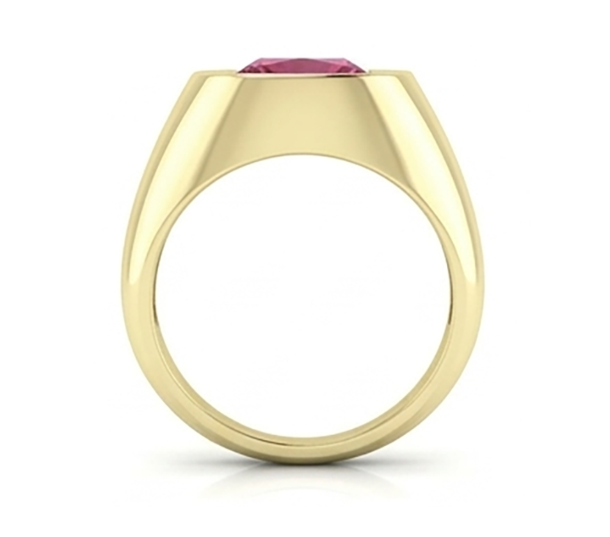 Rosso Rubino Anello Con Sigillo
